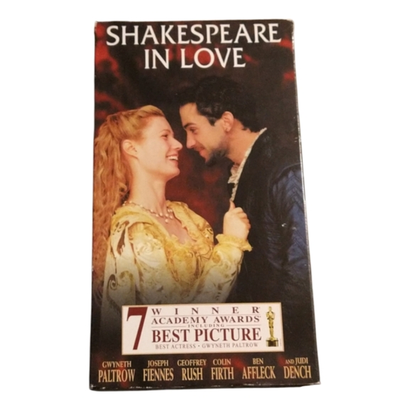 6/$15 Shakespeare in love VHS movie - Picture 1 of 4
